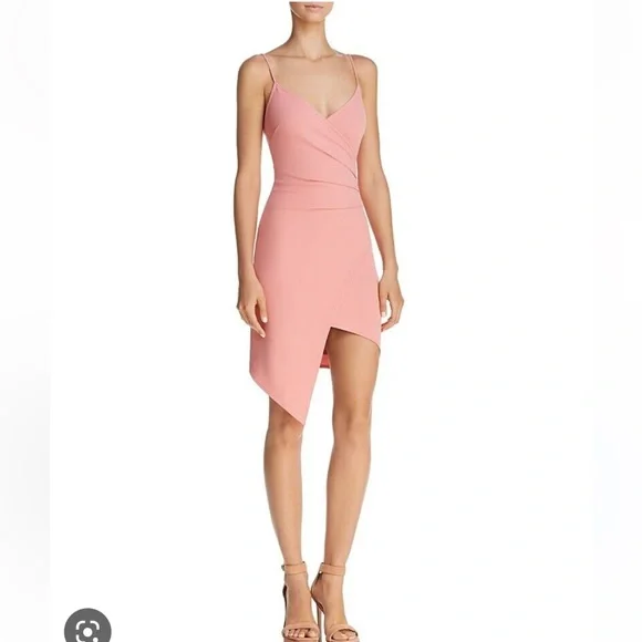 bloomingdale's pink dress Pink Smocked Dress Bloomingdales Exclusive by Aqua Tiered Barbiecore Size Medium
